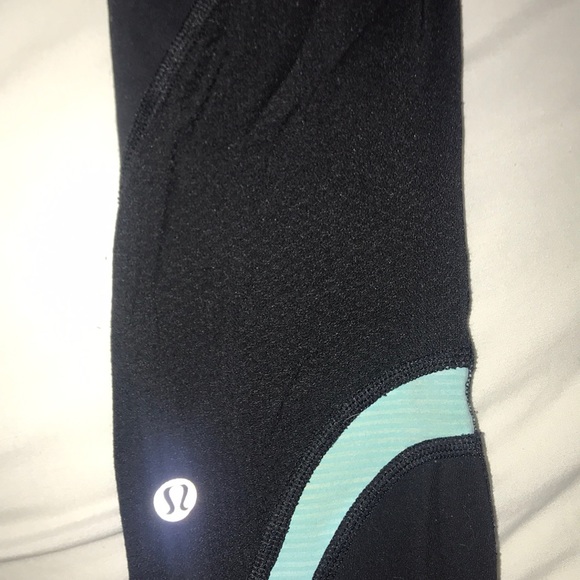 Black Crop Lululemon Pants - Picture 3 of 3